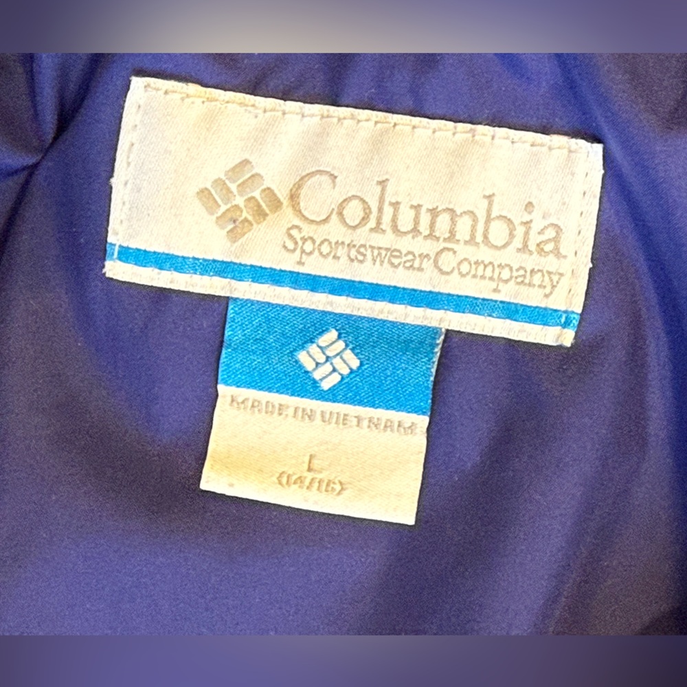 Columbia size large 14~16 purple coat - Picture 3 of 7